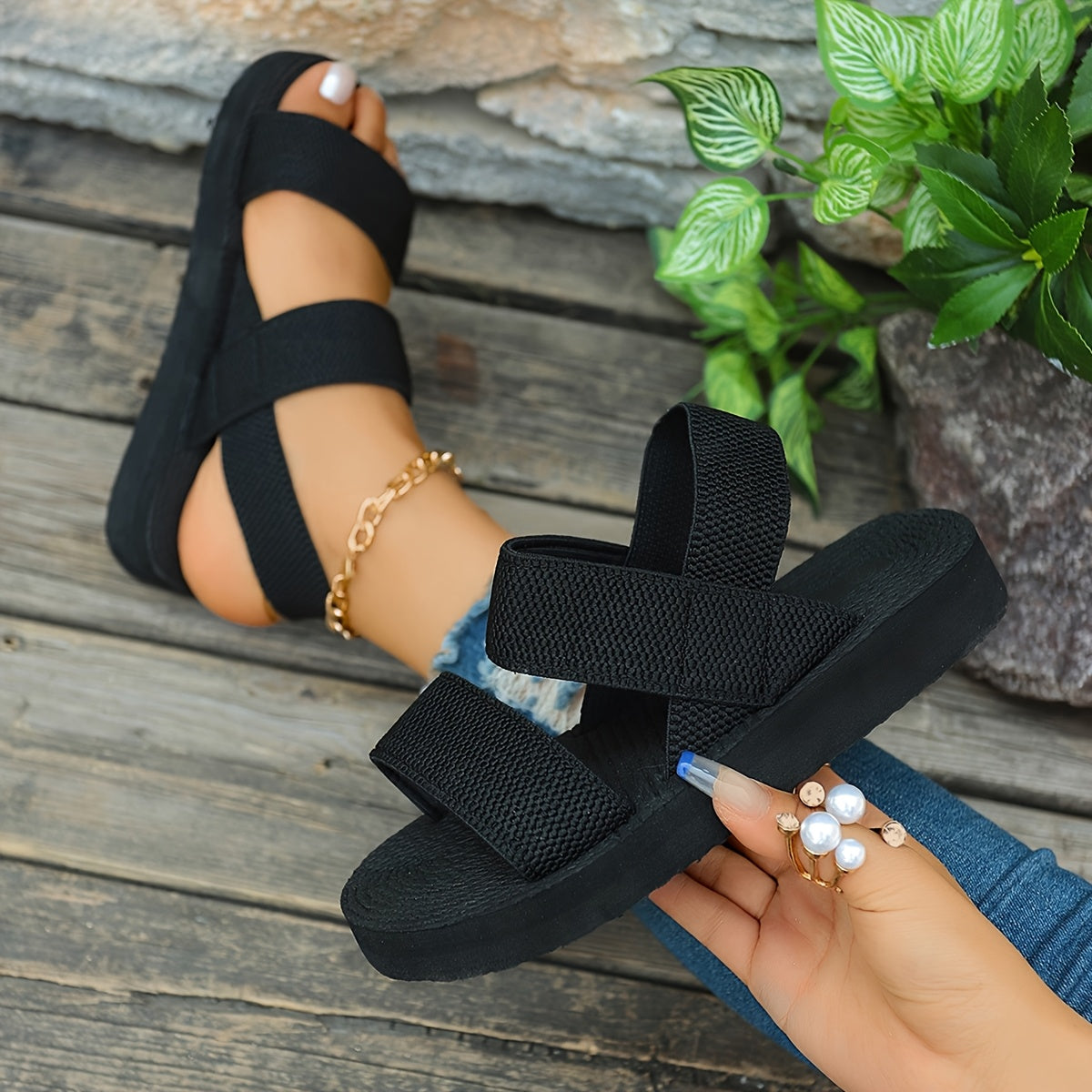 Women's Summer Slip On Sandals